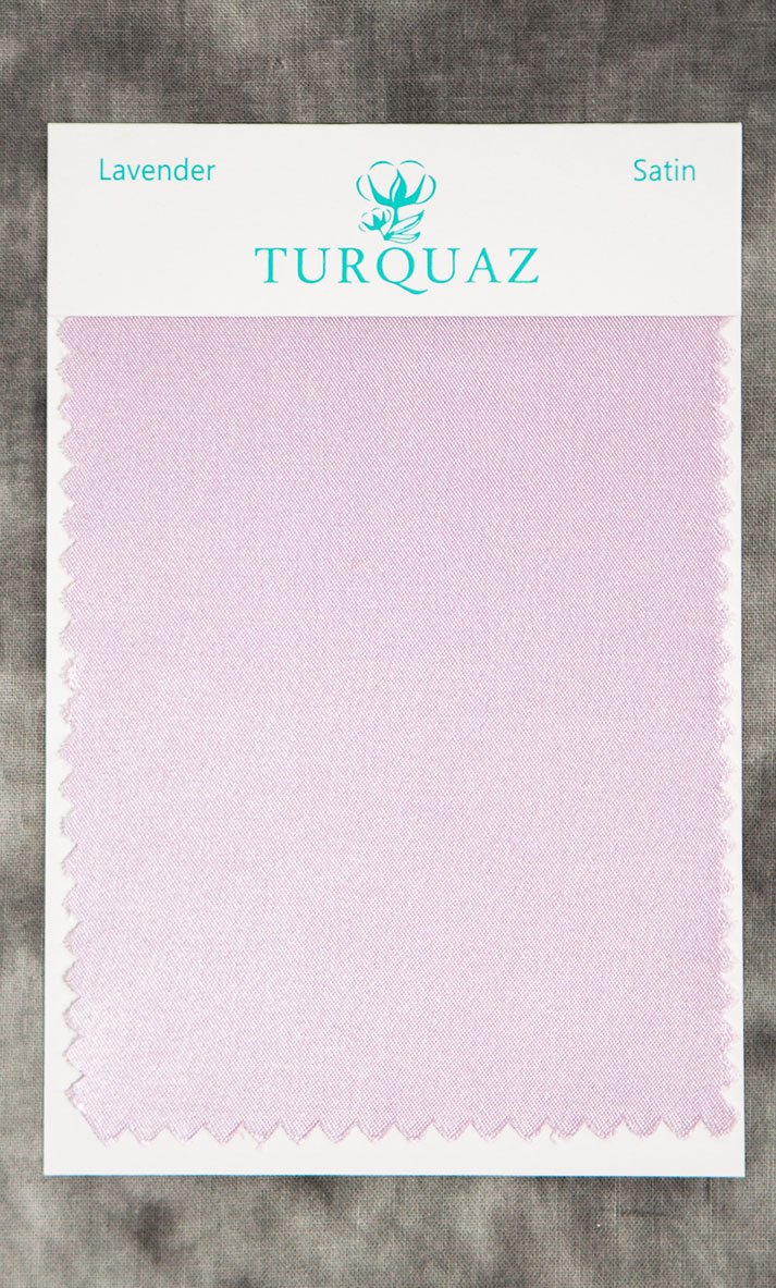 Lavender Satin Fabric Swatch - Free Shipping-Robemart.com