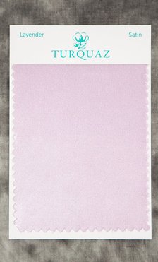 Lavender Satin Fabric Swatch - Free Shipping-Robemart.com