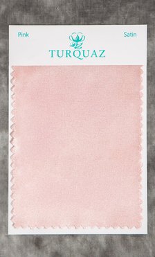 Pink Satin Fabric Swatch - Free Shipping-Robemart.com