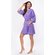 Waffle Kimono Lavender Short Robe Square Pattern-Robemart.com Waffle Kimono Lavender Short Robe Square Pattern-Robemart.com