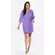 Waffle Kimono Lavender Short Robe Square Pattern-Robemart.com Waffle Kimono Lavender Short Robe Square Pattern-Robemart.com