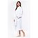 100% Turkish Cotton White Terry / Velour Kimono Bathrobe-Robemart.com 100% Turkish Cotton White Terry / Velour Kimono Bathrobe-Robemart.com
