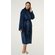 Navy Blue Super Soft Tahoe Microfleece Shawl Collar Robe-Robemart.com Navy Blue Super Soft Tahoe Microfleece Shawl Collar Robe-Robemart.com
