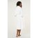 White Super Soft Tahoe Microfleece Shawl Collar Robe-Robemart.com