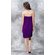 100% Cotton Purple Terry Velour Cloth Spa Wrap, Bath Towel Wrap-Robemart.com