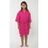 Fuchsia Waffle Kimono Kid's Robe-Robemart.com