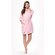 Waffle Kimono Blush Short Robe Square Pattern-Robemart.com Waffle Kimono Blush Short Robe Square Pattern-Robemart.com