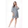 Waffle Kimono Gray Short Robe Square Pattern-Robemart.com Waffle Kimono Gray Short Robe Square Pattern-Robemart.com