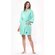 Waffle Kimono Mint Green Short Robe Square Pattern-Robemart.com Waffle Kimono Mint Green Short Robe Square Pattern-Robemart.com