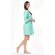 Waffle Kimono Mint Green Short Robe Square Pattern-Robemart.com Waffle Kimono Mint Green Short Robe Square Pattern-Robemart.com