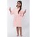 Blush Waffle Kimono Kid's Robe-Robemart.com Blush Waffle Kimono Kid's Robe-Robemart.com