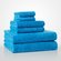 13" x 13" - 100% Turkish Cotton Turquoise Terry Washcloth- 12 Pack (Dozen)-Robemart.com