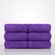 13" x 13" - 100% Turkish Cotton Purple Terry Washcloth - 12 Pack (Dozen)-Robemart.com 13" x 13" - 100% Turkish Cotton Purple Terry Washcloth - 12 Pack (Dozen)-Robemart.com