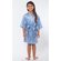 Airy Blue Satin Kimono Kid's Robe-Robemart.com Airy Blue Satin Kimono Kid's Robe-Robemart.com
