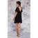 100% Chiffon Black Nightgown-Robemart.com 100% Chiffon Black Nightgown-Robemart.com
