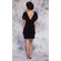 100% Chiffon Black Nightgown-Robemart.com 100% Chiffon Black Nightgown-Robemart.com