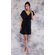 100% Chiffon Black Nightgown-Robemart.com 100% Chiffon Black Nightgown-Robemart.com