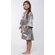 Classic Gray Satin Kimono Kid's Robe-Robemart.com Classic Gray Satin Kimono Kid's Robe-Robemart.com