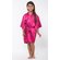 Fuchsia Satin Kimono Kid's Robe-Robemart.com Fuchsia Satin Kimono Kid's Robe-Robemart.com