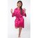 Fuchsia Satin Kimono Kid's Robe-Robemart.com Fuchsia Satin Kimono Kid's Robe-Robemart.com