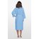 Waffle Kimono Serenity Blue Long Robe Square Pattern-Robemart.com Waffle Kimono Serenity Blue Long Robe Square Pattern-Robemart.com