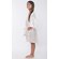 White Peach Satin Kimono Kid's Robe-Robemart.com