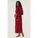 Burgundy Plush Soft Warm Fleece Womens Robe-Robemart.com Burgundy Plush Soft Warm Fleece Womens Robe-Robemart.com