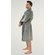 Gray Super Soft Tahoe Microfleece Shawl Collar Robe-Robemart.com Gray Super Soft Tahoe Microfleece Shawl Collar Robe-Robemart.com
