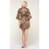 Leopard Satin Kimono Short Robe-Robemart.com Leopard Satin Kimono Short Robe-Robemart.com