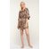 Leopard Satin Kimono Short Robe-Robemart.com Leopard Satin Kimono Short Robe-Robemart.com