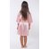 Light Pink Satin Kimono Kid's Robe-Robemart.com