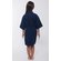 Navy Blue Waffle Kimono Kid's Robe-Robemart.com Navy Blue Waffle Kimono Kid's Robe-Robemart.com