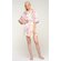 Pink Carmen Floral Satin Kimono Short Robe-Robemart.com Pink Carmen Floral Satin Kimono Short Robe-Robemart.com
