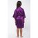 Purple Satin Kimono Kid's Robe-Robemart.com