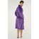 Purple Super Soft Tahoe Microfleece Shawl Collar Robe-Robemart.com