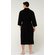 100% Turkish Cotton Black Waffle Kimono Robe-Robemart.com 100% Turkish Cotton Black Waffle Kimono Robe-Robemart.com