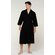 100% Turkish Cotton Black Waffle Kimono Robe-Robemart.com 100% Turkish Cotton Black Waffle Kimono Robe-Robemart.com