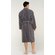 100% Turkish Cotton Gray Terry Kimono Bathrobe-Robemart.com 100% Turkish Cotton Gray Terry Kimono Bathrobe-Robemart.com
