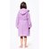 100% Turkish Cotton Lavender Hooded Terry Kid's Bathrobe-Robemart.com 100% Turkish Cotton Lavender Hooded Terry Kid's Bathrobe-Robemart.com