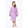100% Turkish Cotton Lavender Hooded Terry Kid's Bathrobe-Robemart.com 100% Turkish Cotton Lavender Hooded Terry Kid's Bathrobe-Robemart.com