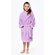 100% Turkish Cotton Lavender Hooded Terry Kid's Bathrobe-Robemart.com 100% Turkish Cotton Lavender Hooded Terry Kid's Bathrobe-Robemart.com
