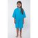 Turquoise Waffle Kimono Kid's Robe-Robemart.com Turquoise Waffle Kimono Kid's Robe-Robemart.com