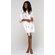 White Jasmine Floral Satin Kimono Short Robe-Robemart.com White Jasmine Floral Satin Kimono Short Robe-Robemart.com