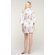White Jasmine Floral Satin Kimono Short Robe-Robemart.com White Jasmine Floral Satin Kimono Short Robe-Robemart.com