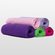 12" x 44"- 100% Turkish Cotton Lavender Gym Towel-Robemart.com 12" x 44"- 100% Turkish Cotton Lavender Gym Towel-Robemart.com
