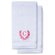 Pink Initial Premium Hand Towel Roman 16 X 30 Inch, Set of 2-Robemart.com Pink Initial Premium Hand Towel Roman 16 X 30 Inch, Set of 2-Robemart.com