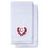 Wine Red Initial Premium Hand Towel Roman 16 X 30 Inch, Set of 2-Robemart.com Wine Red Initial Premium Hand Towel Roman 16 X 30 Inch, Set of 2-Robemart.com