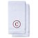 Wine Red Initial Premium Hand Towel Classic 16 X 30 Inch, Set of 2-Robemart.com Wine Red Initial Premium Hand Towel Classic 16 X 30 Inch, Set of 2-Robemart.com