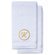 Gold Initial Premium Hand Towel Script 16 X 30 Inch, Set of 2-Robemart.com Gold Initial Premium Hand Towel Script 16 X 30 Inch, Set of 2-Robemart.com