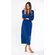 Cotton Navy Blue Knit Kimono Robe Final Sale-Robemart.com Cotton Navy Blue Knit Kimono Robe Final Sale-Robemart.com